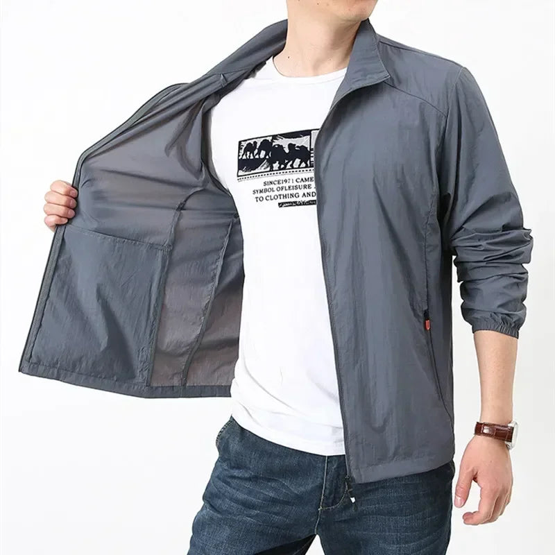 Summer Quick Drying Breathable Jacket Man